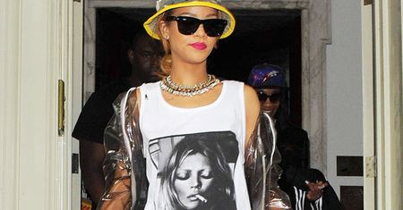 Rihanna w bluzce Z KATE MOSS!