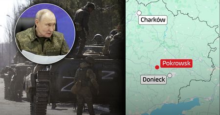 Rosja twierdzi, że zdobyła miasto Pokrowsk. Gen. Polko: Porażkę ponosimy na całkiem innym froncie