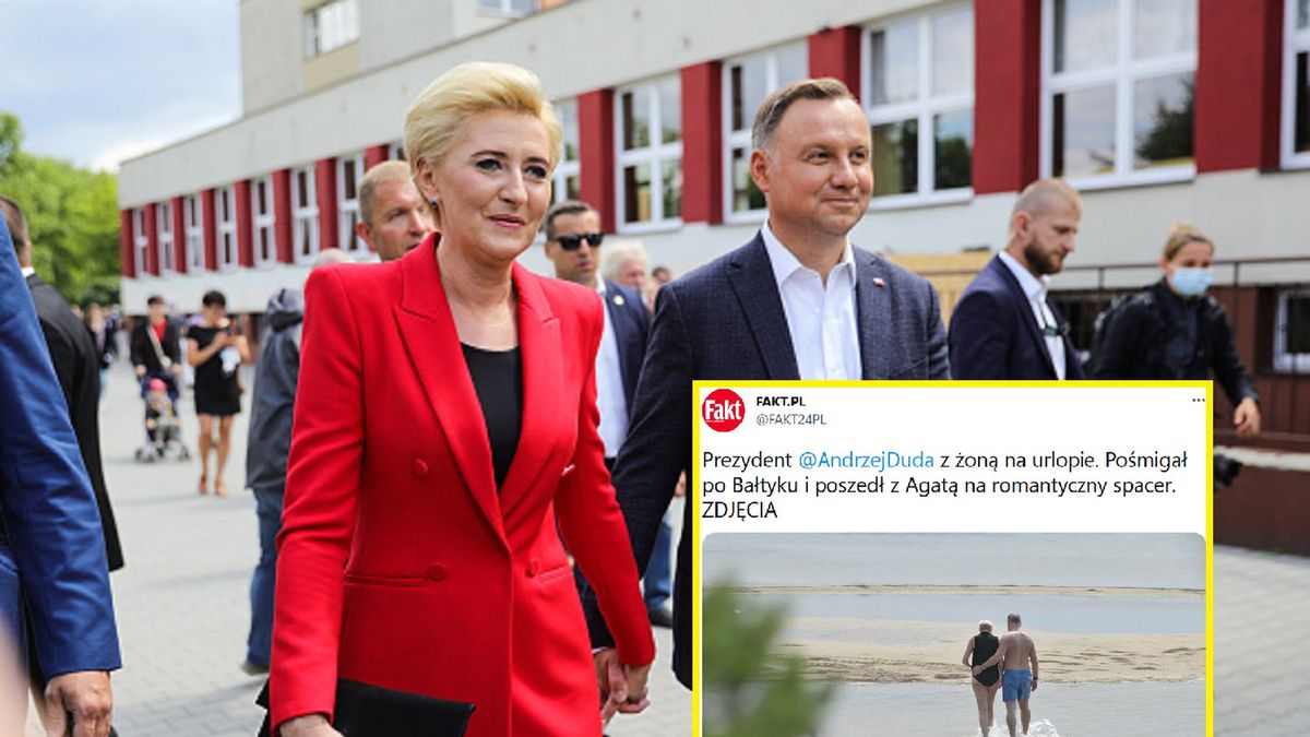 Andrzej Duda na urlopie