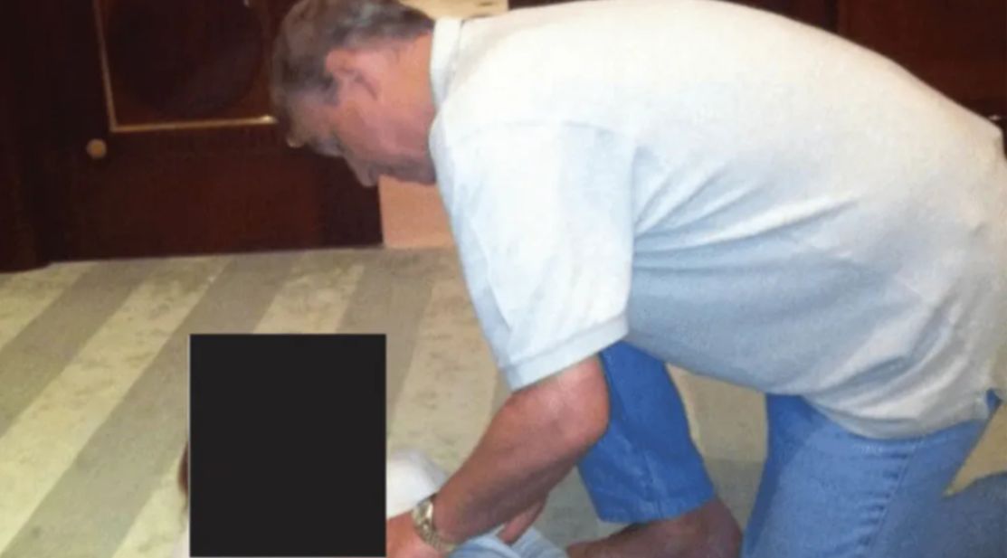 Książę Andrew i anonimowa kobieta