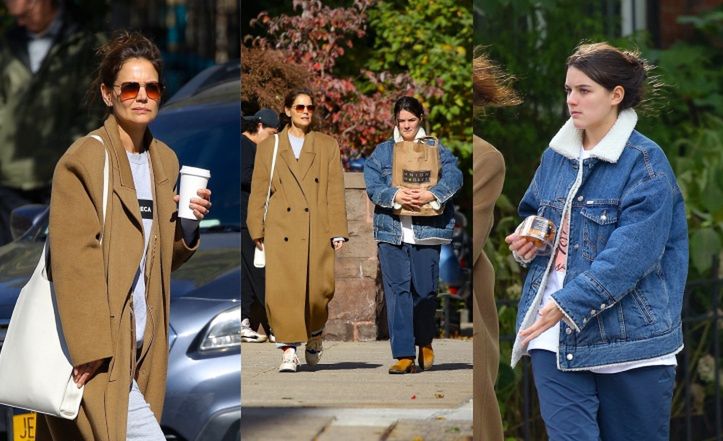 Katie Holmes wraca z 18-letnią Suri z zakupów