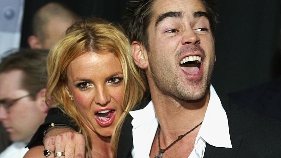 Britney Spears i Colin Farrell na premierze "Rekruta"