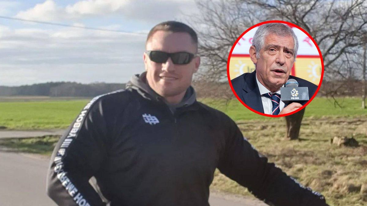 Krzysztof Radzikowski i Fernando Santos