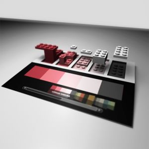 Zmieniarka koloru do klocków LEGO