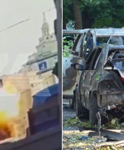 Eksplozje w centrum miasta. Moment ataku w rosyjskim Woroneżu