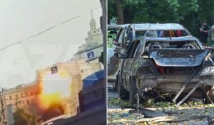 Eksplozje w centrum miasta. Moment ataku w rosyjskim Woroneżu