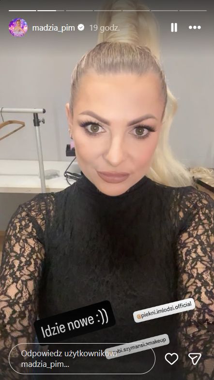 Magdalena Narożna pochwaliła się makijażem do nowego teledysku