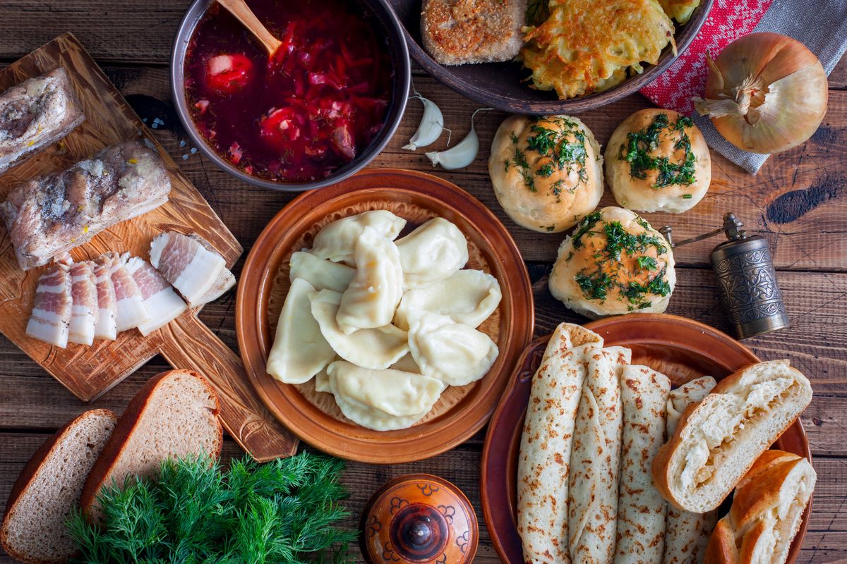 Tradycyjne ukraińskie dania 