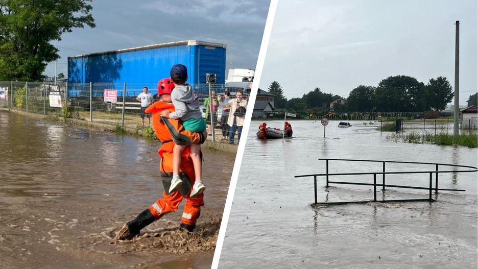 Strażacy ewakuowali dzieci z przedszkola