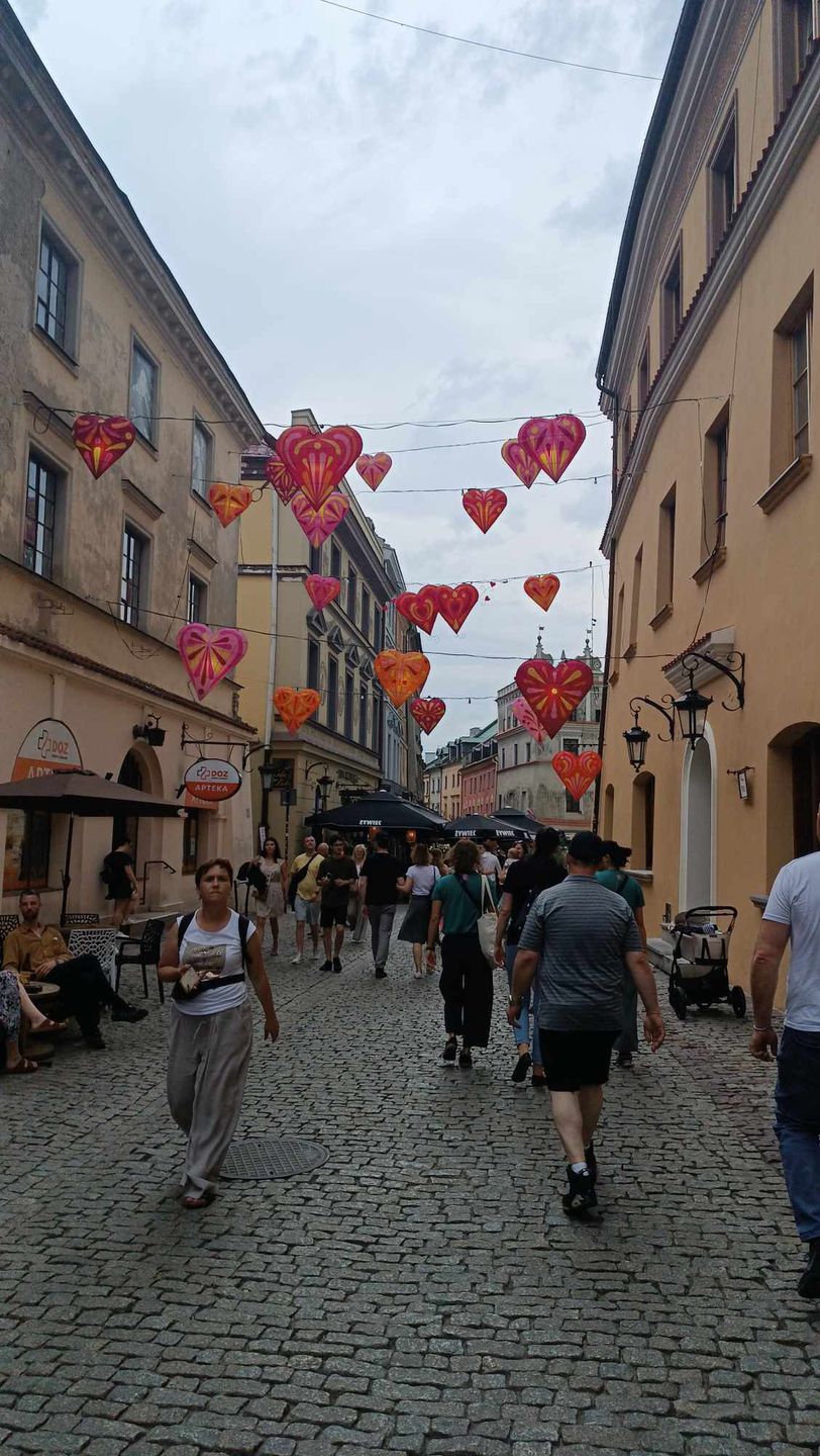 Instalacja "Więcej Serca" podczas Nocy Kultury w Lublinie 