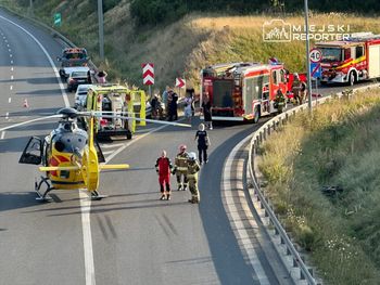 Tragedia na trasie S8. Nie żyje 45-letni motocyklista