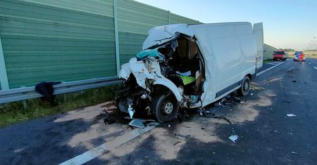 Tragedia na S7. Kierowca zginął na miejscu