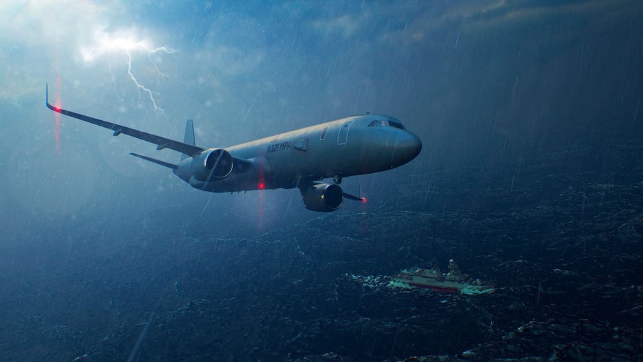 Wizualizacja Airbus A321 MPA.