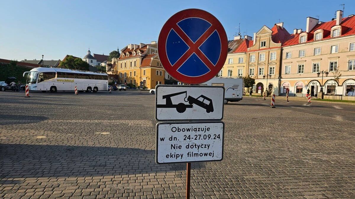 Filmowcy zajmą większą część Placu Zamkowego