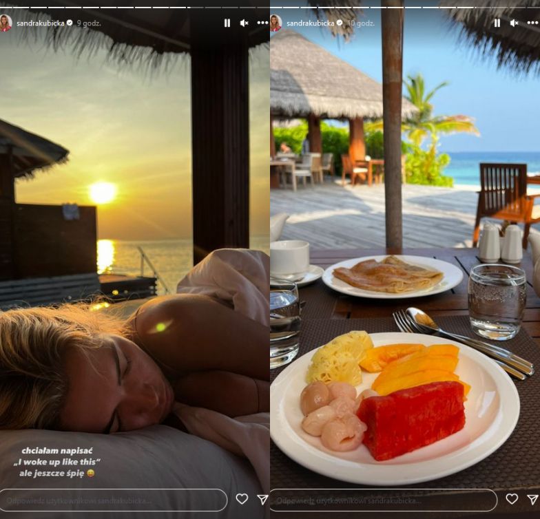 Sandra Kubicka i Baron relacjonują wspólne wakacje
