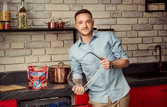 Mateusz Gessler reklamuje Somat