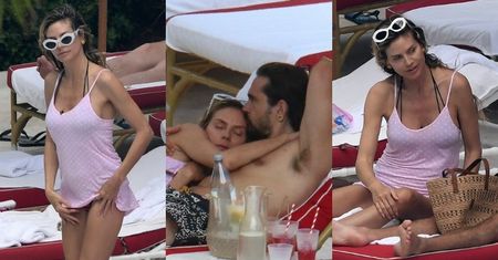 Heidi Klum i Tom Kaulitz obściskują się na leżaku w Miami Beach (ZDJĘCIA)