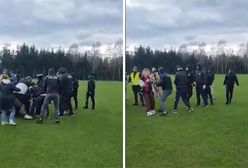 Atak na rodziny z dziećmi. Bulwersujące sceny na meczu w Grodzisku