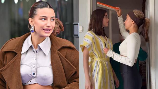 Julia Wieniawa z siostrą