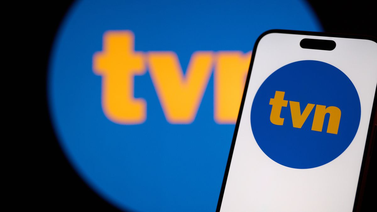 The logo of Poland's largest commercial broadcaster TVN is seen in this illustration photo taken in Warsaw, Poland on 11 December, 2024. PM Donald Tusk on Wednesday announced a legislative initiative for the protection of both TVN and Polsat as protected entities of strategic importance to the state after far-right Czech and Hungarian businesess declared interest in buying the Warner Discovery owned TVN. (Photo by Jaap Arriens/NurPhoto via Getty Images)