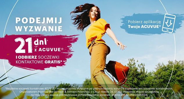 Ruszyła kampania  Podejmij Wyzwanie „21 dni z Acuvue”