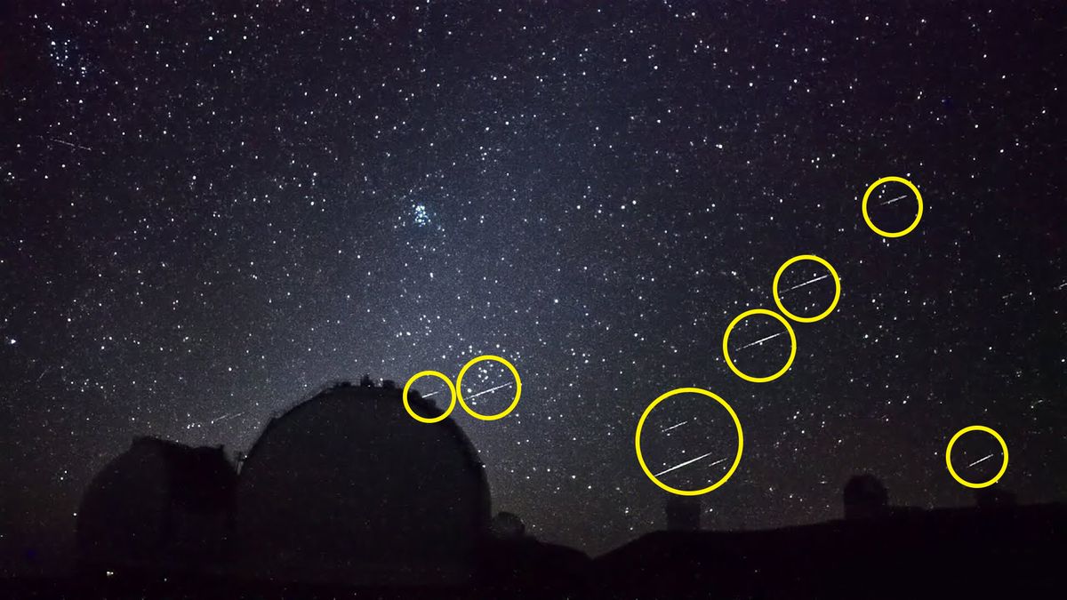 Deszcz meteorów na filmie. 10-sekundowy spektakl rozegrał się na oczach widzów 1