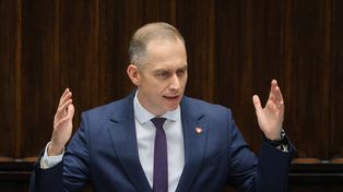 Wleciał w stację. Tomczyk o dronie, który rozbił się przy granicy