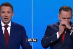 Dziwny gest Nawrockiego. Wyjaśnił reporterowi