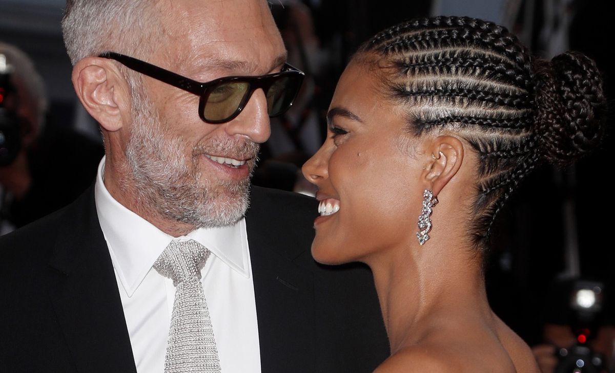 Vincent Cassel i Tina Kunakey w Cannes. Zakochanych dzieli aż 31 lat 