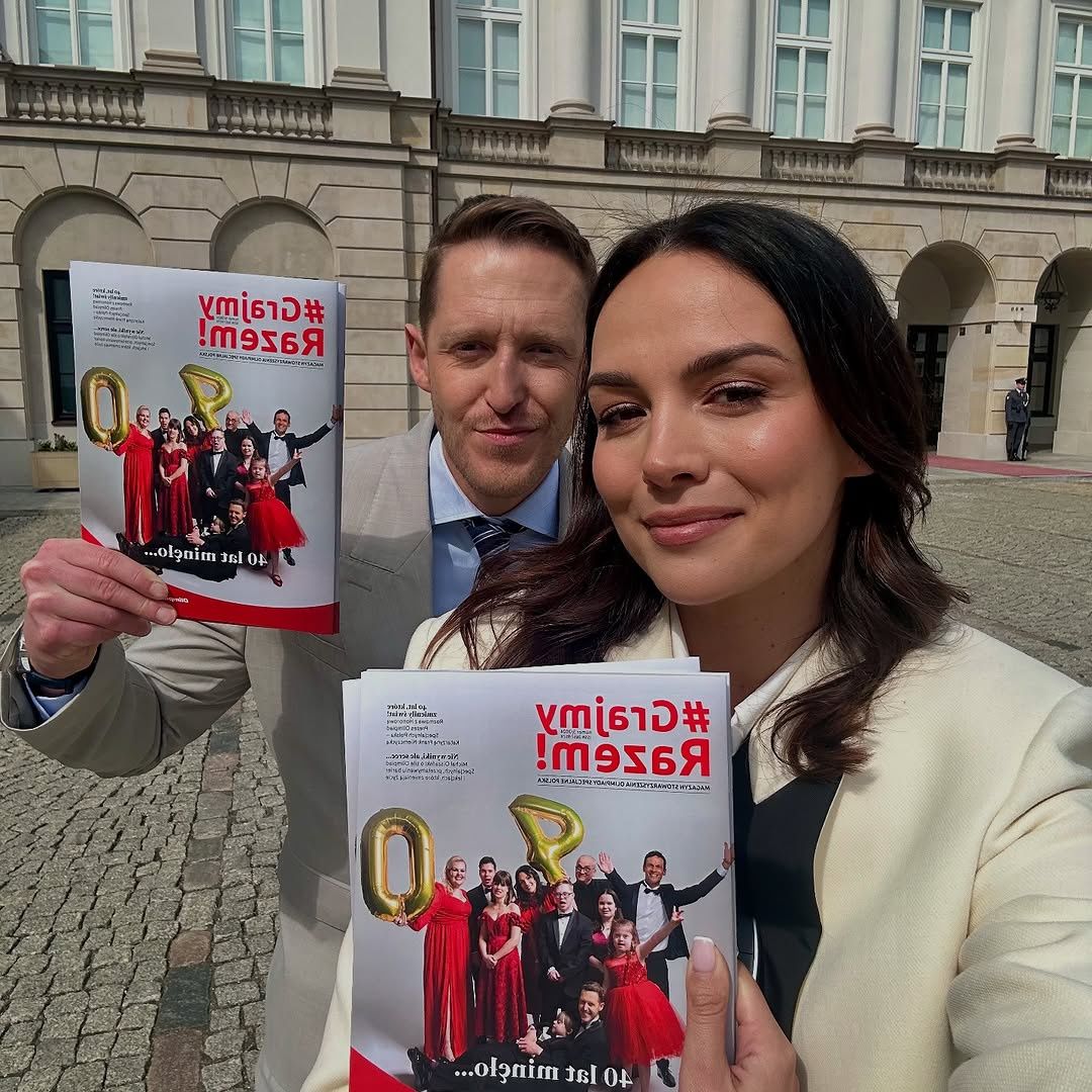 Paulina Krupińska na spotkaniu z zawodnikam Olimpiad Specjalnych