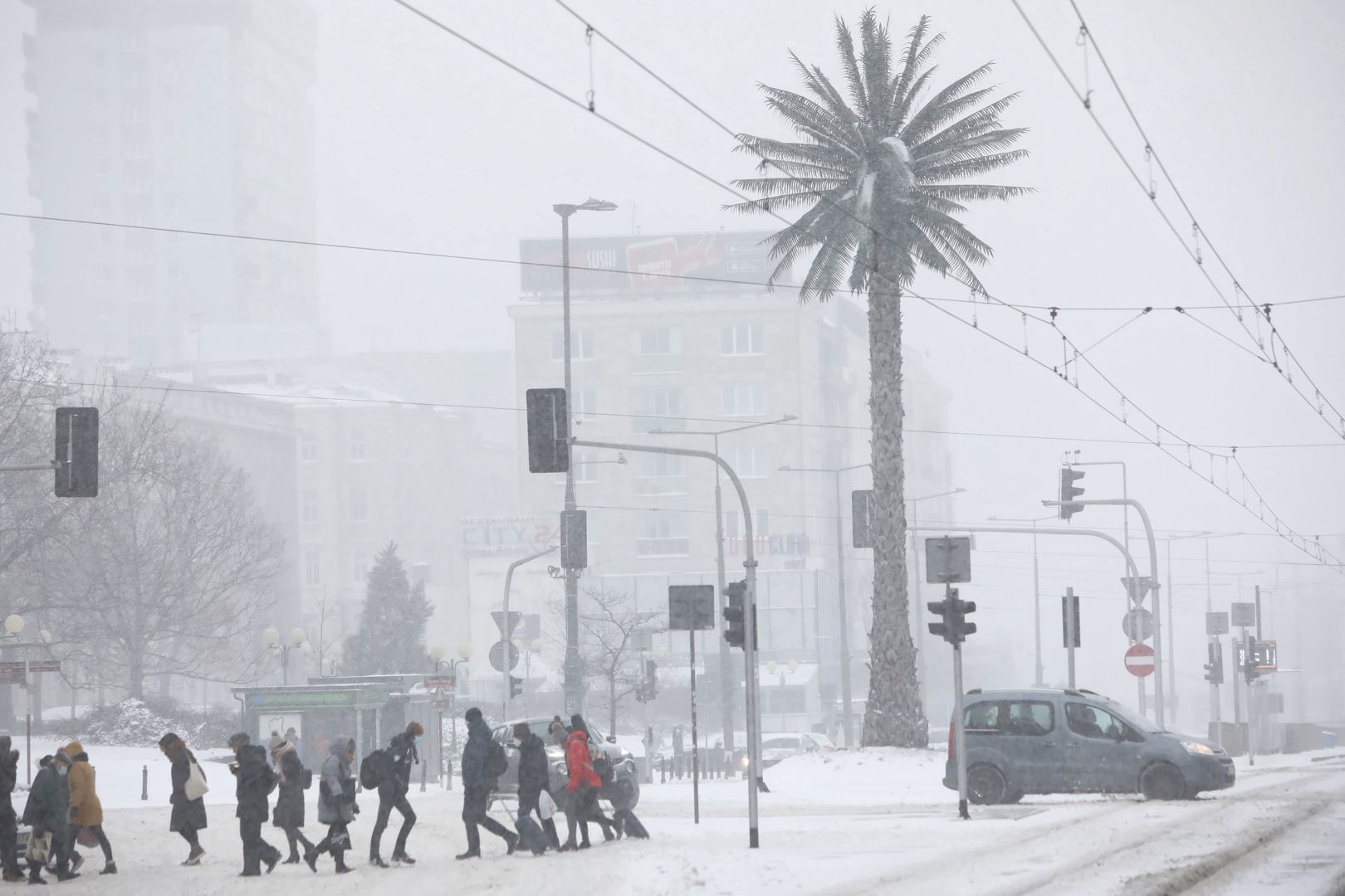 Warszawa. W poniedziałek blisko 200 zdarzeń na stołecznych drogach, najwięcej kolizji