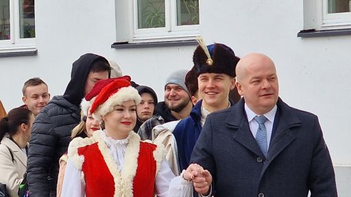 Polonez z Prezydentem Miasta Płocka Andrzejem Nowakowskim