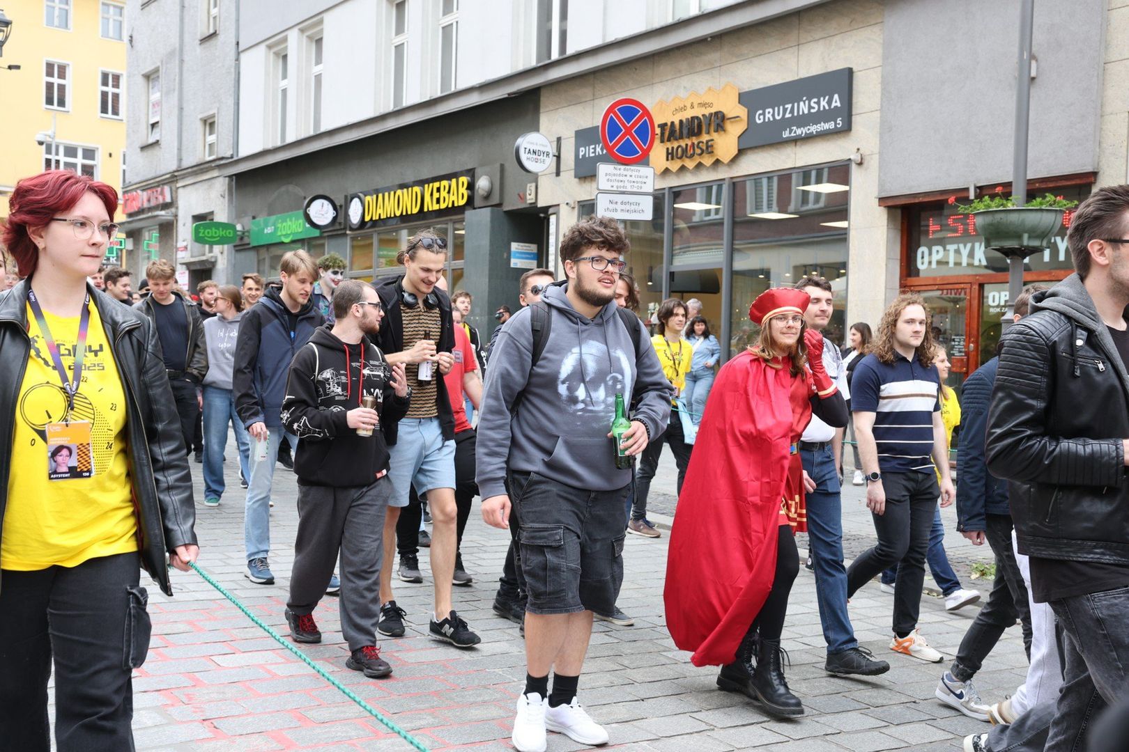 Korowód w czasie Igrów