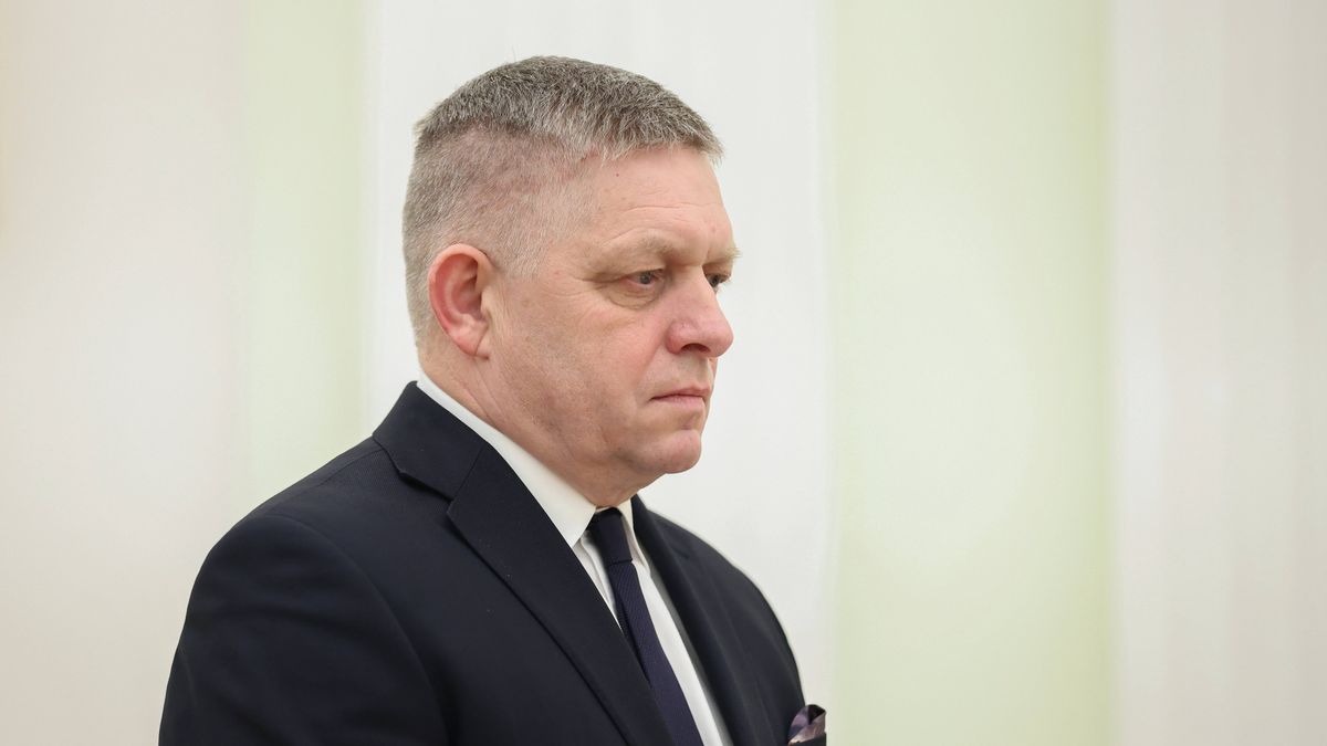 Russian Pressident Putin meets Slovak Prime Minister Fico in Moscow
epa11790247 Slovak Prime Minister Robert Fico attends a meeting with Russian President Putin at the Kremlin in Moscow, Russia, 22 December 2024. Fico is on a working visit to Moscow.  EPA/ARTYOM GEODAKYAN/SPUTNIK/KREMLIN / POOL 
Dostawca: PAP/EPA.
ARTYOM GEODAKYAN/SPUTNIK/KREMLIN / POOL
Russian, diplomacy, leaders, Slovak