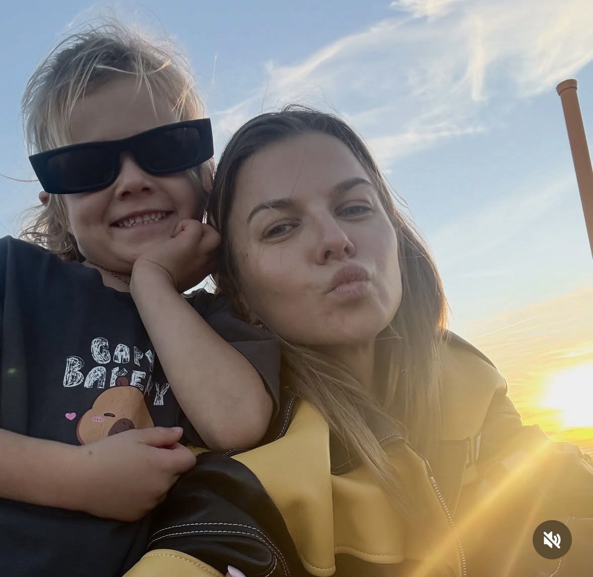 Anna Lewandowska z córką