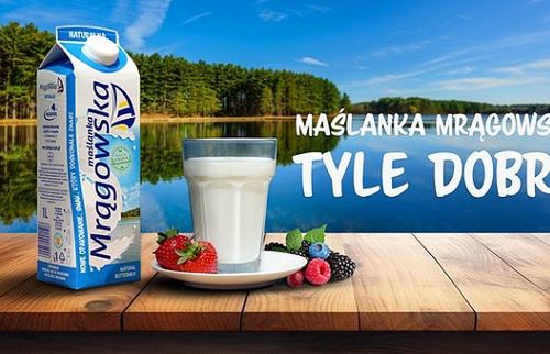 "Tyle dobra" w kampanii Maślanki Mrągowskiej