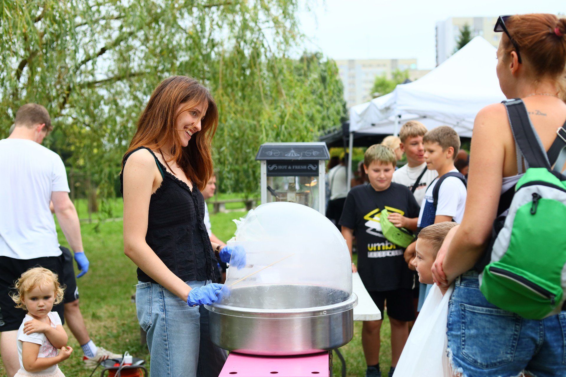 Ogromną popularnością cieszyła się wata cukrowa i popcorn