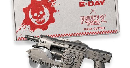 Xbox sprzedaje nóż do pizzy jak Lancer z Gears of War. Kosztuje 60 dolarów
