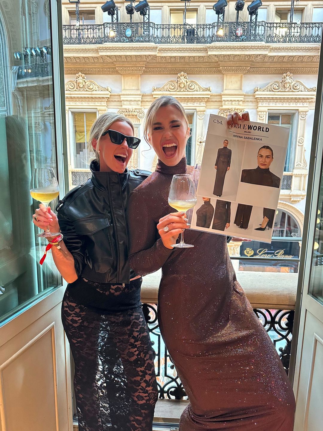 Aryna Sabalenka na pokazie