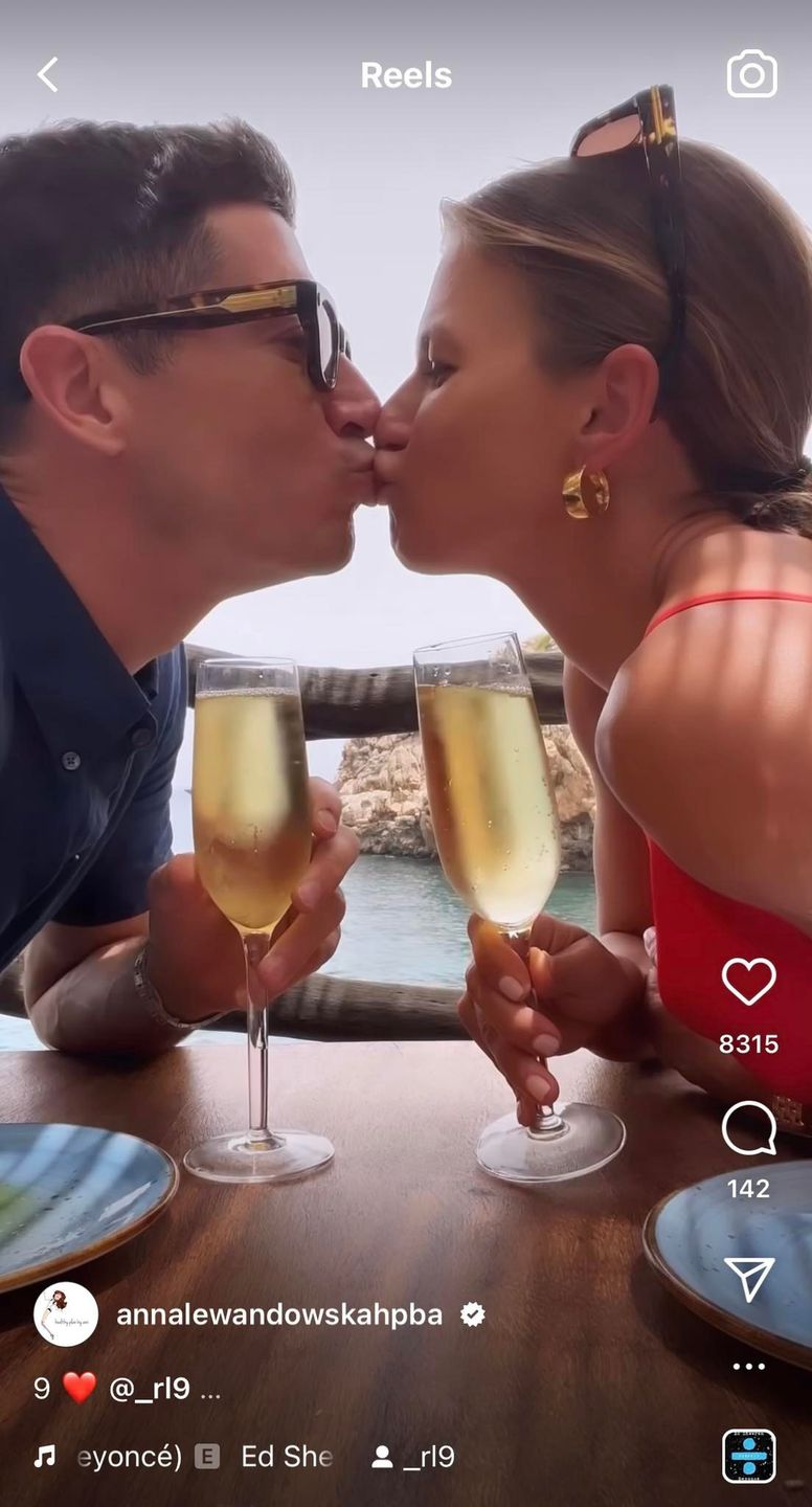Anna i Rober Lewandowscy