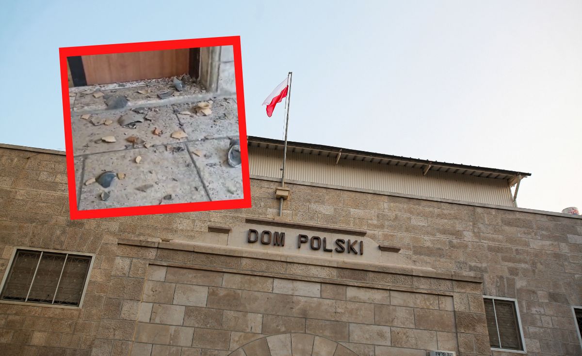 Atak na Dom Polski w Jerozolimie