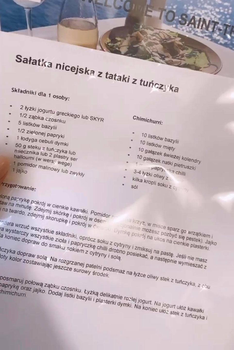 Kolacja Joanny Opozdy