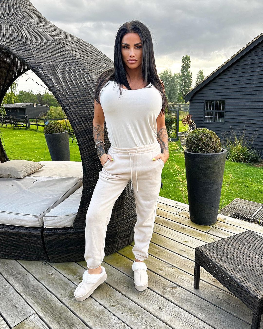 Katie Price przed zabiegiem