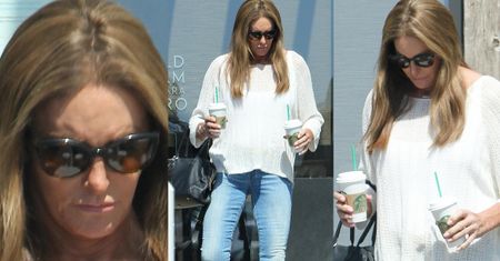 Modna Caitlyn Jenner z gracją schodzi po stopniach
