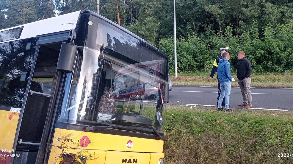 Dobrze, że skończyło się jedynie wjechaniem do rowu