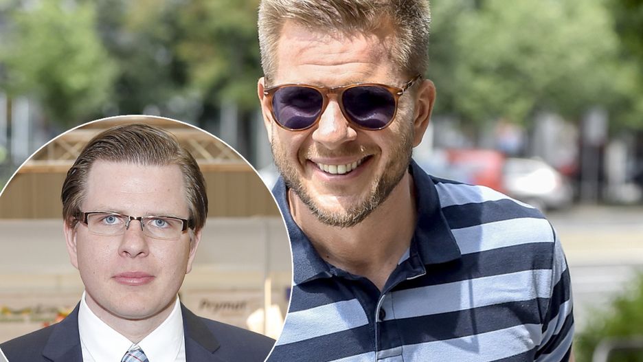 Filip Chajzer w 2021 r. i 7 lat wcześniej