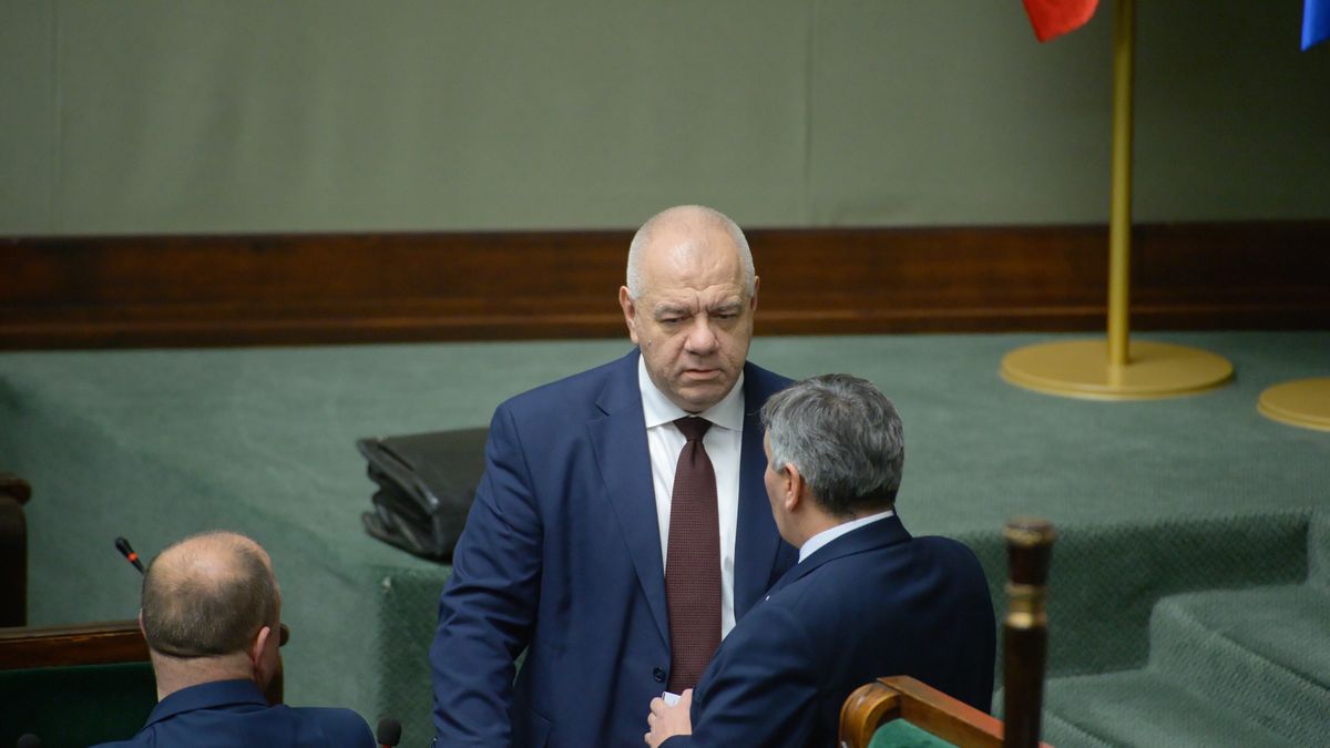 Na zdjęciu Jacek Sasin