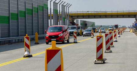 Nowy fragment na budowie A1 oddany do użytku. Do wakacji będą kolejne
