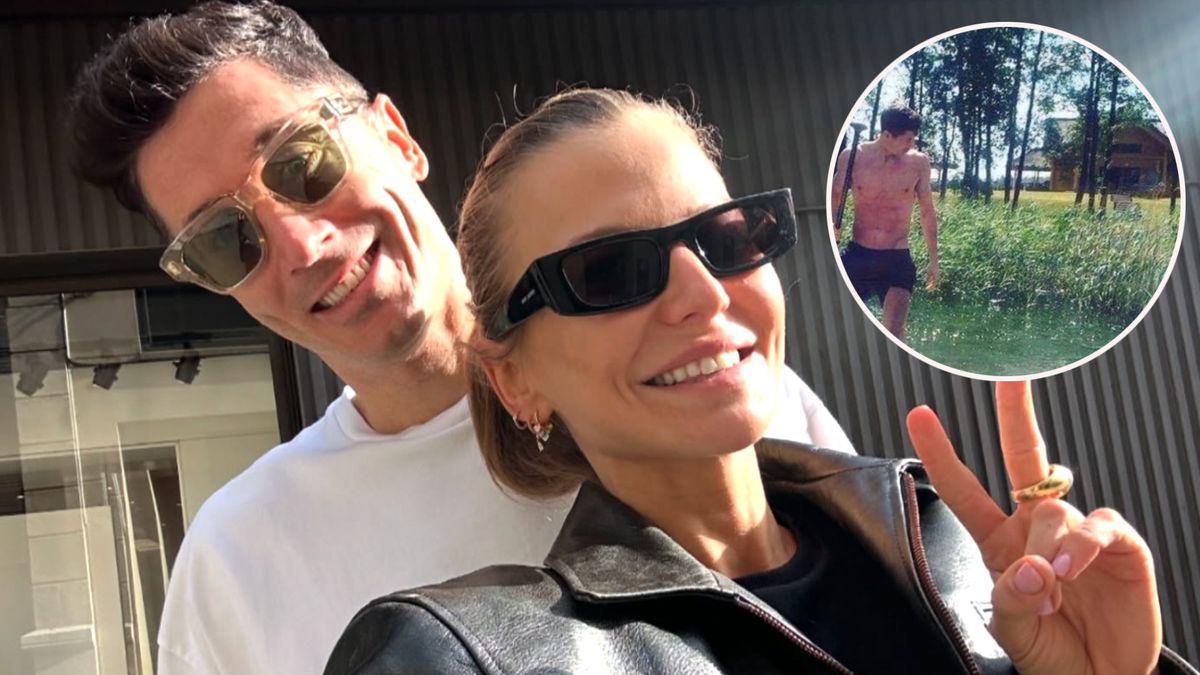 Lewandowscy mają okazały dom na Mazurach