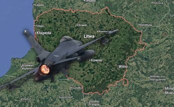 NATO zestrzeliło drona. Groźny incydent nad Litwą